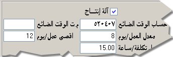 معلومات الأصل كآلة إنتاج