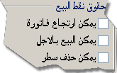 حقوق نقاط البيع