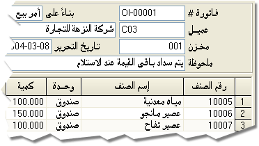 فواتير المبيعات بأسواق6 تتميز بالمرونة و الدقة
