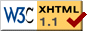 XHTML 1.1 - Validate